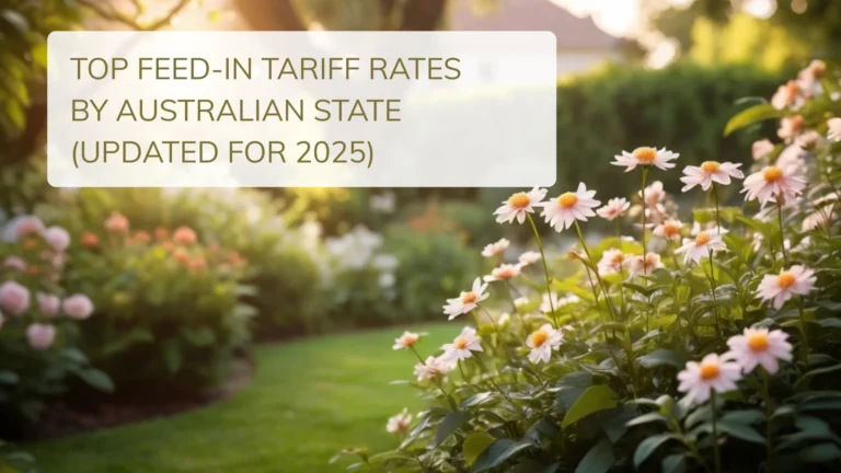 Top Feed-in Tariff Rates by Australian State (Updated for 2025)